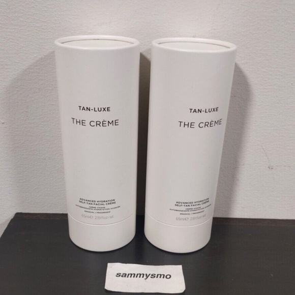 Tan-Luxe The Creme Advanced Hydration Self-Tan Facial Creme 2.19 oz x2 tubes - Picture 1 of 2